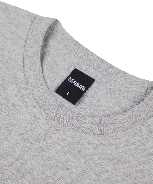 CREAM SODA LAB（クリームソーダラボ）の「バスケットボールレッスン.1 グレー ブラック（Tシャツ/カットソー・メンズ・その他・LARGE/MEDIUM/X-LARGE/XX-LARGE）」の3枚目の写真