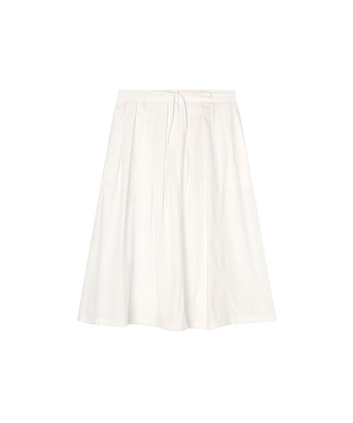 MAYVERU(メイバーユー)の「Atte Flare Skirt _ Ivory(スカート・レディース・アイボリー・FREE)」の1枚目の写真