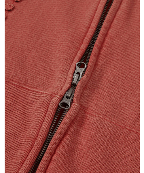 MMLG（エムエムエルジー）の「[Mmlg] WASHED APPLIQUE HOOD ZIPUP (SOLAR RED)（パーカー・レディース・その他・SMALL/MEDIUM/LARGE/X-LARGE）」の6枚目の写真
