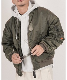 #Re:room（リルーム）の「カクタスハートウォッシュドヴィンテージMA-1（MA-1）」