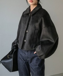 Lajour | 【日本製】ウールMIXショートブルゾン(ブルゾン)