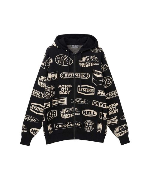 HYSTERIC GLAMOUR（ヒステリックグラマー）の「CLASSIC HYS柄 パーカー