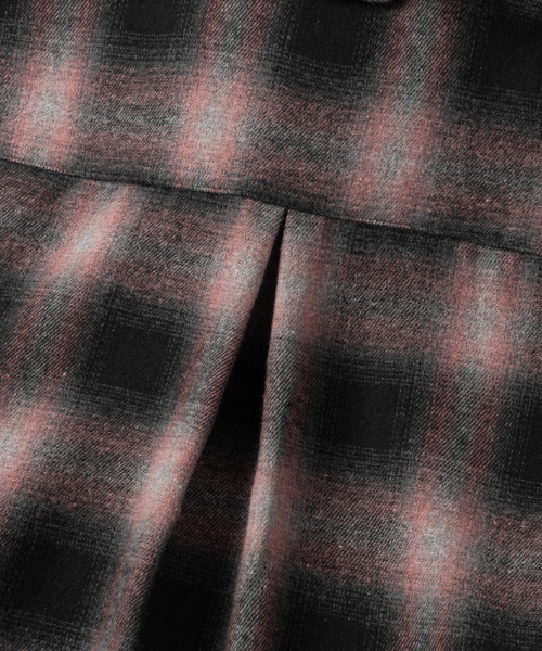 NONBLANK（ノンブランク）の「フランネルオンブレチェックシャツ_PINK（ビジネスシャツ・メンズ・ピンク・MEDIUM/LARGE/X-LARGE）」の7枚目の写真