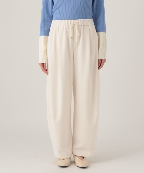 Elura(エルーラ)の「サマ見えリラクシーカーブパンツ/636927(その他パンツ・レディース・ダークブラウン/オフホワイト/ブラック・MEDIUM/LARGE)」の19枚目の写真