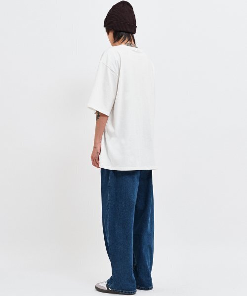 C WEAR BY THE GENIUS(シーウェアバイザジーニアス)の「ワイドデニムパンツブルー(デニムパンツ・メンズ・その他・2XL)」の5枚目の写真