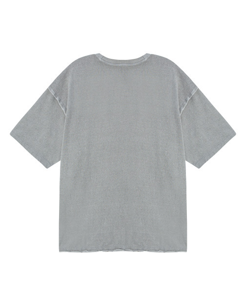 TONSIL(トンスル)の「ピグメントカットオフ半袖Tシャツライトグレー(Tシャツ/カットソー・レディース・ライトグレー・FREE)」の19枚目の写真
