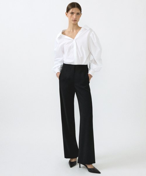OCTETTE（オテット）の「SIDE LINE-SEMI PANTS_BLACK（スラックス・レディース・その他・SMALL/MEDIUM）」の5枚目の写真