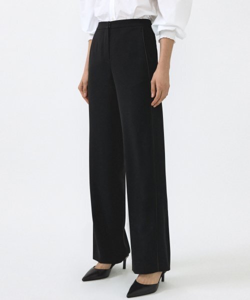 OCTETTE（オテット）の「SIDE LINE-SEMI PANTS_BLACK（スラックス・レディース・その他・SMALL/MEDIUM）」の7枚目の写真