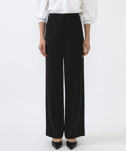 OCTETTE（オテット）の「SIDE LINE-SEMI PANTS_BLACK（スラックス・レディース・その他・SMALL/MEDIUM）」の8枚目の写真