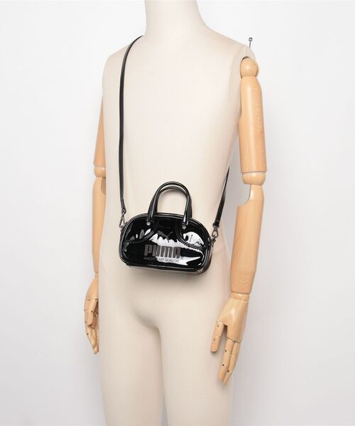 PUMA(プーマ)の「プーマ 【PUMA】- マイクロ グリップ バッグ ブラック【PUMA-1976 MICRO GRIP BAG BLACK 091824-02】(ショルダーバッグ・レディース・クリアブラック/ブラック・ONE SIZE)」の11枚目の写真