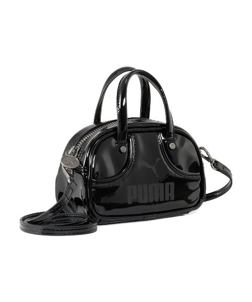 PUMA(プーマ)の「プーマ 【PUMA】- マイクロ グリップ バッグ ブラック【PUMA-1976 MICRO GRIP BAG BLACK 091824-02】(ショルダーバッグ・レディース・クリアブラック・ONE SIZE)」の2枚目の写真