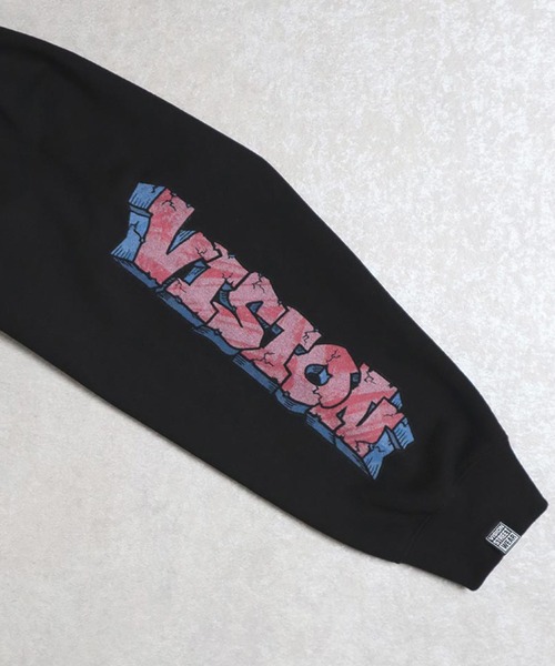 VISION STREET WEAR（ヴィジョンストリートウェア）の「Ghost ZIP パーカー（パーカー・メンズ・ブラック・L/M）」の4枚目の写真