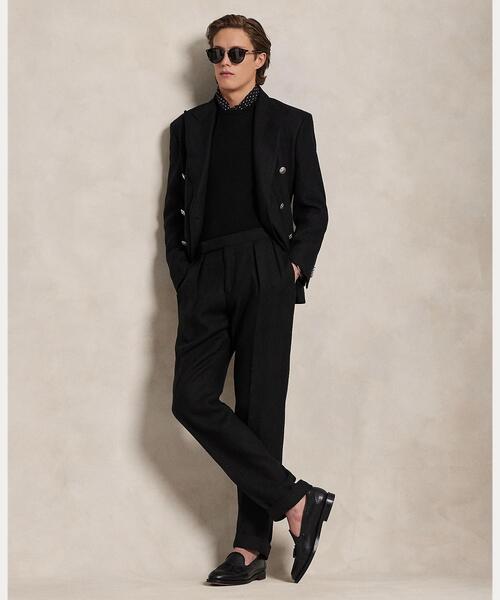 セール】Polo テーラード リネン ドビー ジャケット（テーラード