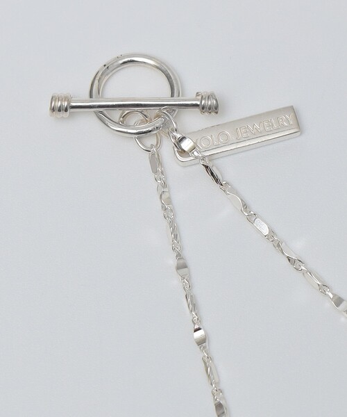 SHIPS（シップス）の「XOLO: BRILLIANT LINK 2mm（ネックレス・メンズ・シルバー・ONE SIZE）」の3枚目の写真