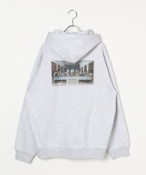 GLOBAL WORK(グローバルワーク)の「ATELIER GLOBAL WORK/スウェットパーカー/636509(パーカー・メンズ・グレー系その他5/ホワイト系その他6/ホワイト系その他5/ブラック・MEDIUM/SMALL/LARGE)」の14枚目の写真