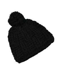 newhattan | 【T14】【new hattan/ニューハッタン】100% acrylic hand knitted hats with velvet lining(ニットキャップ/ビーニー)