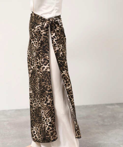 grace grace （グラスグラス）の「【grace grace/グラスグラス】レオパードストール（ストール/ショール・レディース・ブラウン系その他・FREE）」の2枚目の写真