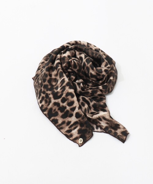 grace grace （グラスグラス）の「【grace grace/グラスグラス】レオパードストール（ストール/ショール・レディース・ブラウン系その他・FREE）」の5枚目の写真