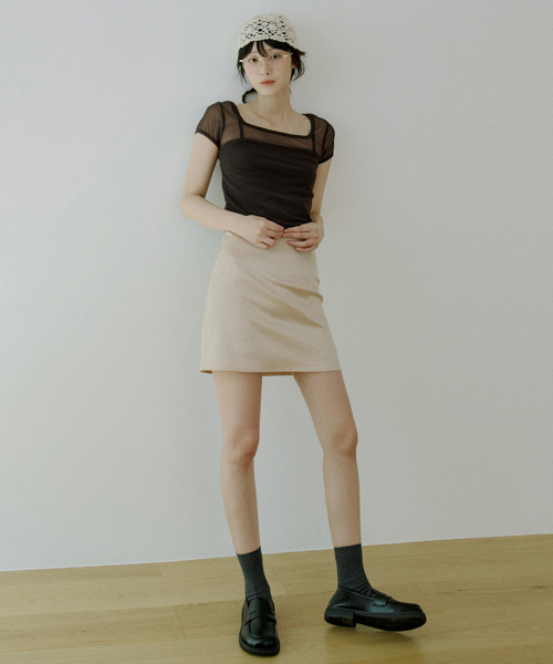 REORG(リオルグ)の「WOI LEOPARD MINI SKIRT GOLD(スカート・レディース・その他・SMALL/MEDIUM/LARGE)」の3枚目の写真