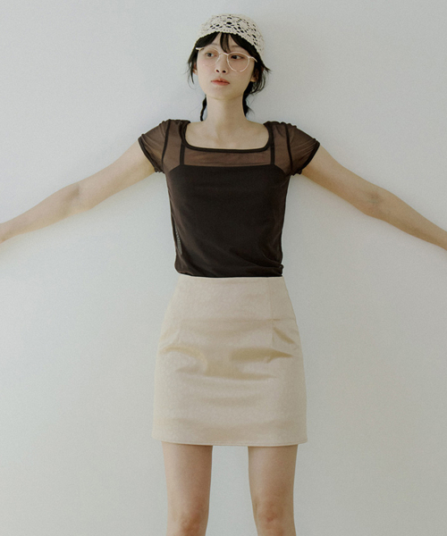 REORG(リオルグ)の「WOI LEOPARD MINI SKIRT GOLD(スカート・レディース・その他・SMALL/MEDIUM/LARGE)」の4枚目の写真