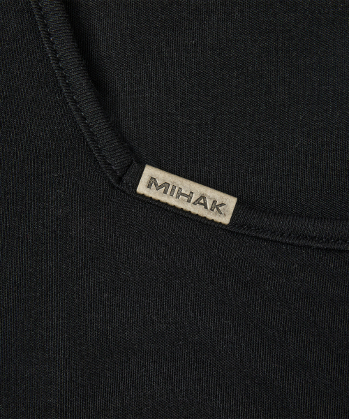 MIHAK（ミハク）の「メタルクリップスクエアネッククロップTシャツ(ブラック)（Tシャツ/カットソー・レディース・その他・1/2）」の12枚目の写真