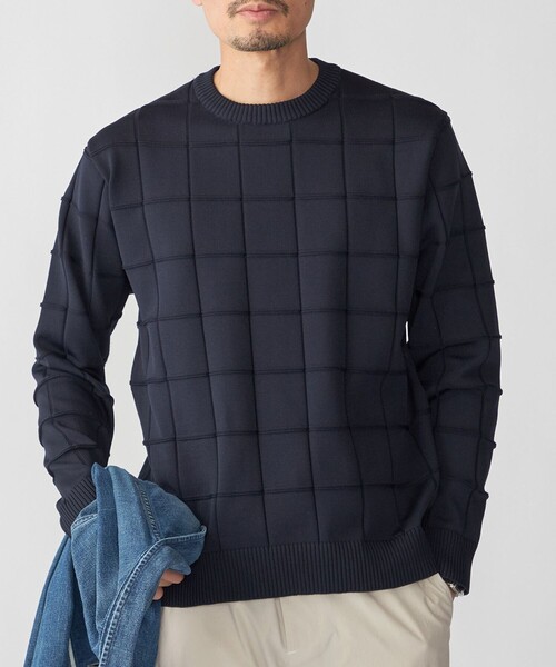 SHIPS:〈手洗い可能〉アモッサ ブロックリンクス ロングスリーブ