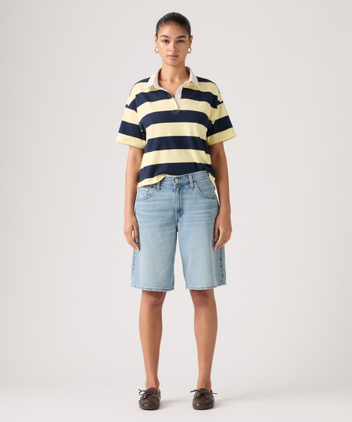 Levi's(リーバイス)の「Levi's/リーバイス BAGGY DAD ジーンズ ショート ライトインディゴ(デニムパンツ・レディース・インディゴブルー・28inch/27inch/26inch/25inch/24inch/23inch)」の2枚目の写真