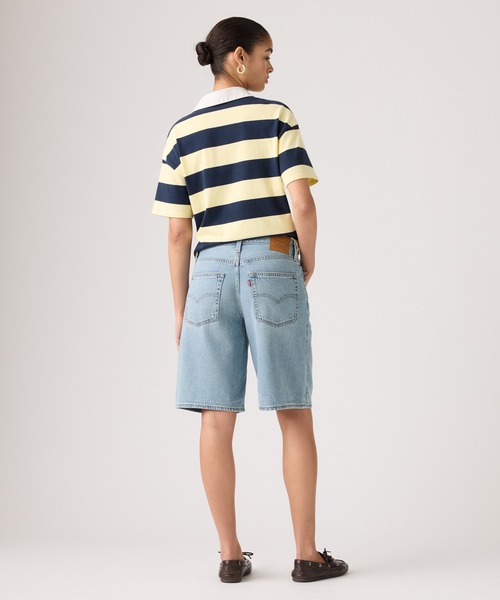Levi's(リーバイス)の「Levi's/リーバイス BAGGY DAD ジーンズ ショート ライトインディゴ(デニムパンツ・レディース・インディゴブルー・28inch/27inch/26inch/25inch/24inch/23inch)」の4枚目の写真