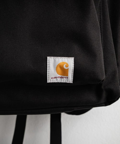Carhartt(カーハート)の「Carhartt カーハート CLASSIC BACKPACK クラシックバックパック/ワンポイントロゴリュック(バックパック/リュック・メンズ・ブラック/ブラウン・FREE)」の15枚目の写真