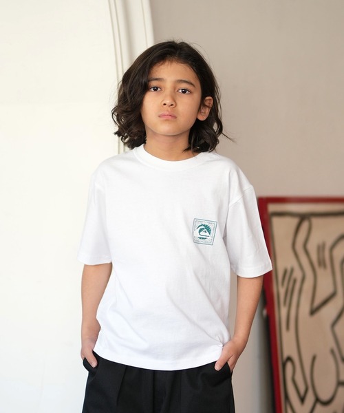 Quiksilver(クイックシルバー)の「【ムラサキスポーツ限定】QUIKSILVER/クイックシルバー キッズ 半袖 Tシャツ バックプリント KST261602M(Tシャツ/カットソー・キッズ・ブラック/ホワイト/ライトグレー・160cm/150cm/140cm/130cm)」の4枚目の写真