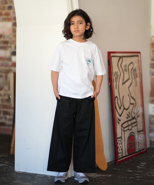 Quiksilver(クイックシルバー)の「【ムラサキスポーツ限定】QUIKSILVER/クイックシルバー キッズ 半袖 Tシャツ バックプリント KST261602M(Tシャツ/カットソー・キッズ・ブラック/ホワイト/ライトグレー・160cm/150cm/140cm/130cm)」の5枚目の写真
