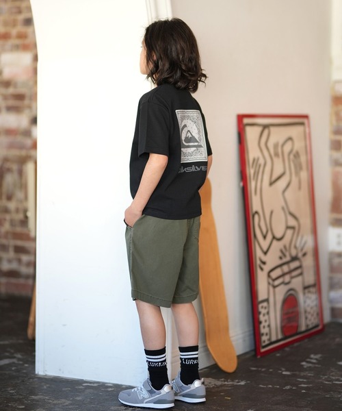 Quiksilver(クイックシルバー)の「【ムラサキスポーツ限定】QUIKSILVER/クイックシルバー キッズ 半袖 Tシャツ バックプリント KST261602M(Tシャツ/カットソー・キッズ・ブラック/ホワイト/ライトグレー・160cm/150cm/140cm/130cm)」の11枚目の写真