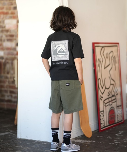 Quiksilver(クイックシルバー)の「【ムラサキスポーツ限定】QUIKSILVER/クイックシルバー キッズ 半袖 Tシャツ バックプリント KST261602M(Tシャツ/カットソー・キッズ・ブラック/ホワイト/ライトグレー・160cm/150cm/140cm/130cm)」の12枚目の写真