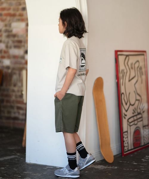 Quiksilver(クイックシルバー)の「【ムラサキスポーツ限定】QUIKSILVER/クイックシルバー キッズ 半袖 Tシャツ バックプリント KST261602M(Tシャツ/カットソー・キッズ・ブラック/ホワイト/ライトグレー・160cm/150cm/140cm/130cm)」の18枚目の写真