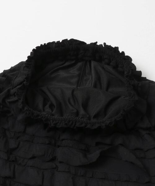 URBAN RESEARCH Sonny Label(アーバンリサーチサニーレーベル)の「『WEB限定』カットフリルナロースカート(スカート・レディース・ブラック・TALL/LARGE/MEDIUM/SMALL)」の15枚目の写真