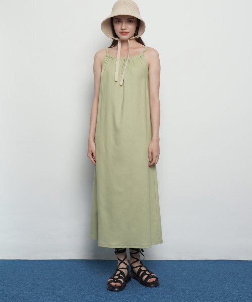 THE-ABON（エイボン）の「W23 cc string onepiece natural（ワンピース・レディース・その他・FREE）」の2枚目の写真