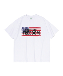 アメリカンフリーダム 半袖Tシャツ (ホワイト)