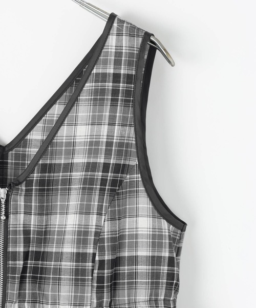 PAGEBOY（ページボーイ）の「シアーチェックバルーンチュニ（その他トップス・レディース・イエロー/ブルー/ブラック・FREE）」の13枚目の写真