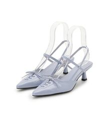 LILY BROWN | レースアップスリングバッグパンプス(パンプス)