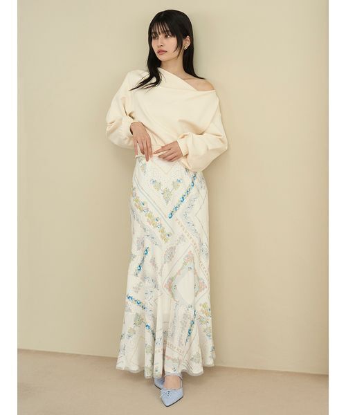 LILY BROWN（リリーブラウン）の「レースアップスリングバッグパンプス（パンプス・レディース・オフホワイト/ブラック/ライトブルー・S/M/L）」の18枚目の写真