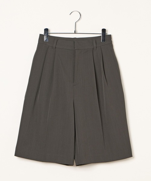 BAYFLOW（ベイフロー）の「[セットアップ着用可能]タックハーフパンツ（その他パンツ・レディース・チャコールグレー/ベージュ・SMALL/MEDIUM）」の17枚目の写真
