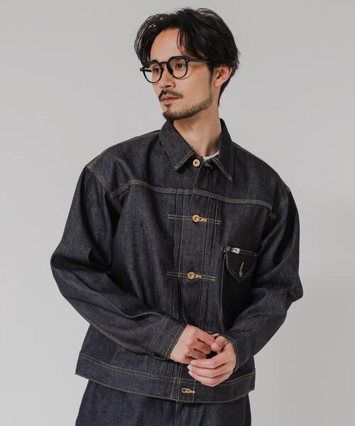 Lee（リー）の「『別注』Lee101×URBAN RESEARCH　COWBOY JACKET（デニムジャケット・メンズ・ライトインディゴブルー/ワンウォッシュ/ノンウォッシュ・MEDIUM/X-LARGE/LARGE）」の8枚目の写真