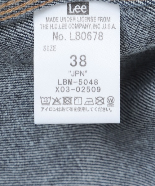 Lee（リー）の「『別注』Lee101×URBAN RESEARCH　COWBOY JACKET（デニムジャケット・メンズ・ライトインディゴブルー/ワンウォッシュ/ノンウォッシュ・MEDIUM/X-LARGE/LARGE）」の11枚目の写真