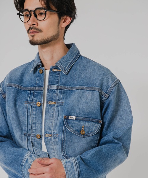 Lee（リー）の「『別注』Lee101×URBAN RESEARCH　COWBOY JACKET（デニムジャケット・メンズ・ライトインディゴブルー/ワンウォッシュ/ノンウォッシュ・MEDIUM/X-LARGE/LARGE）」の14枚目の写真