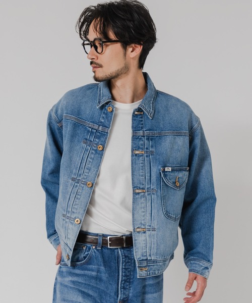 Lee（リー）の「『別注』Lee101×URBAN RESEARCH　COWBOY JACKET（デニムジャケット・メンズ・ライトインディゴブルー/ワンウォッシュ/ノンウォッシュ・MEDIUM/X-LARGE/LARGE）」の15枚目の写真
