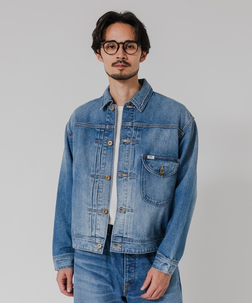 Lee（リー）の「『別注』Lee101×URBAN RESEARCH　COWBOY JACKET（デニムジャケット・メンズ・ライトインディゴブルー/ワンウォッシュ/ノンウォッシュ・MEDIUM/X-LARGE/LARGE）」の16枚目の写真