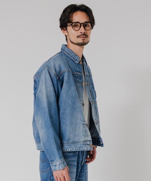 Lee（リー）の「『別注』Lee101×URBAN RESEARCH　COWBOY JACKET（デニムジャケット・メンズ・ライトインディゴブルー/ワンウォッシュ/ノンウォッシュ・MEDIUM/X-LARGE/LARGE）」の17枚目の写真