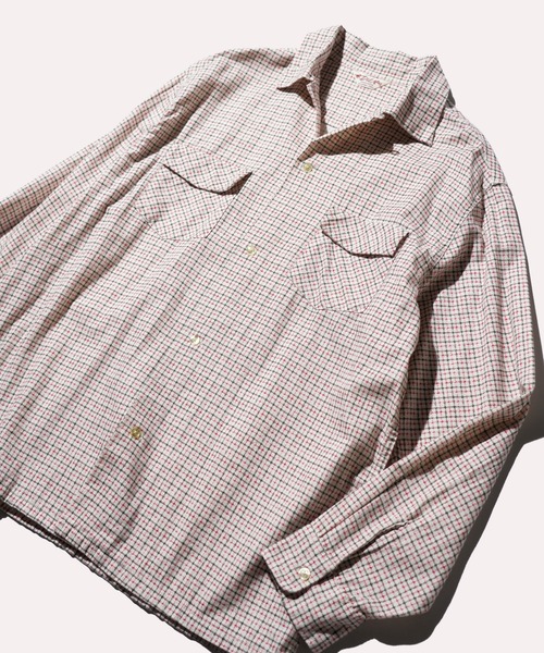 2AM(ツーエイエム)の「DELMAR デルマー / PRINTED COTTON CHECK SHIRT(シャツ/ブラウス・メンズ・グレー/ブラック/ホワイト・SMALL/MEDIUM/LARGE)」の16枚目の写真
