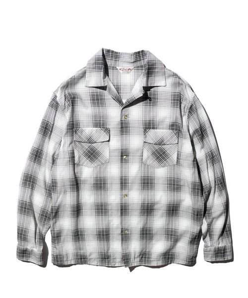 2AM(ツーエイエム)の「DELMAR デルマー / PRINTED COTTON CHECK SHIRT(シャツ/ブラウス・メンズ・グレー/ブラック/ホワイト・SMALL/MEDIUM/LARGE)」の17枚目の写真