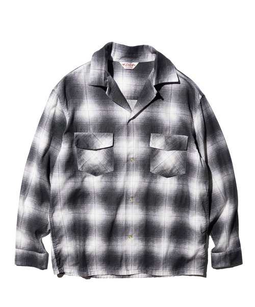 2AM(ツーエイエム)の「DELMAR デルマー / PRINTED COTTON CHECK SHIRT(シャツ/ブラウス・メンズ・グレー/ブラック/ホワイト・SMALL/MEDIUM/LARGE)」の19枚目の写真